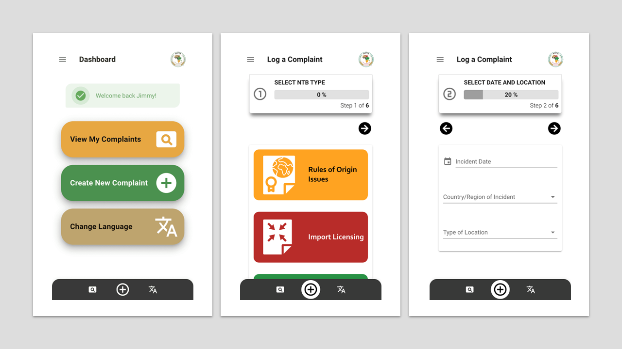 AfCFTA NTB Reporting App